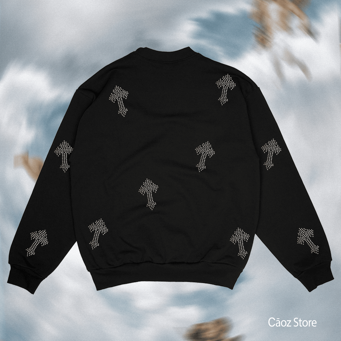 CREWNECK CHROME CRYSTALS