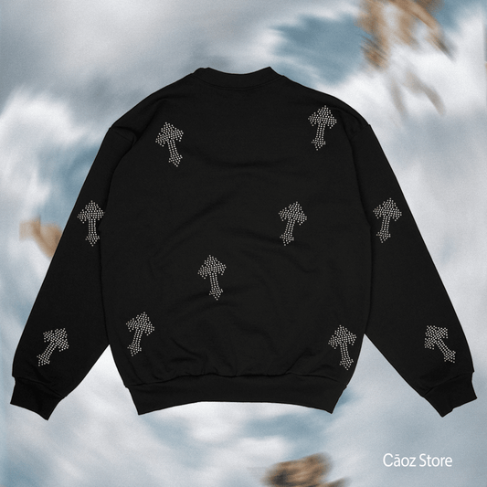 CREWNECK CHROME CRYSTALS