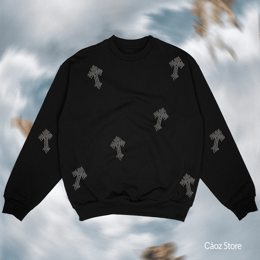 CREWNECK CHROME CRYSTALS