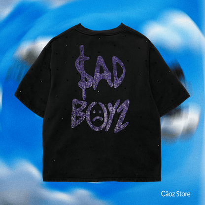 SAD BOYZ DIAMANTES SHIRT OVERSIZE