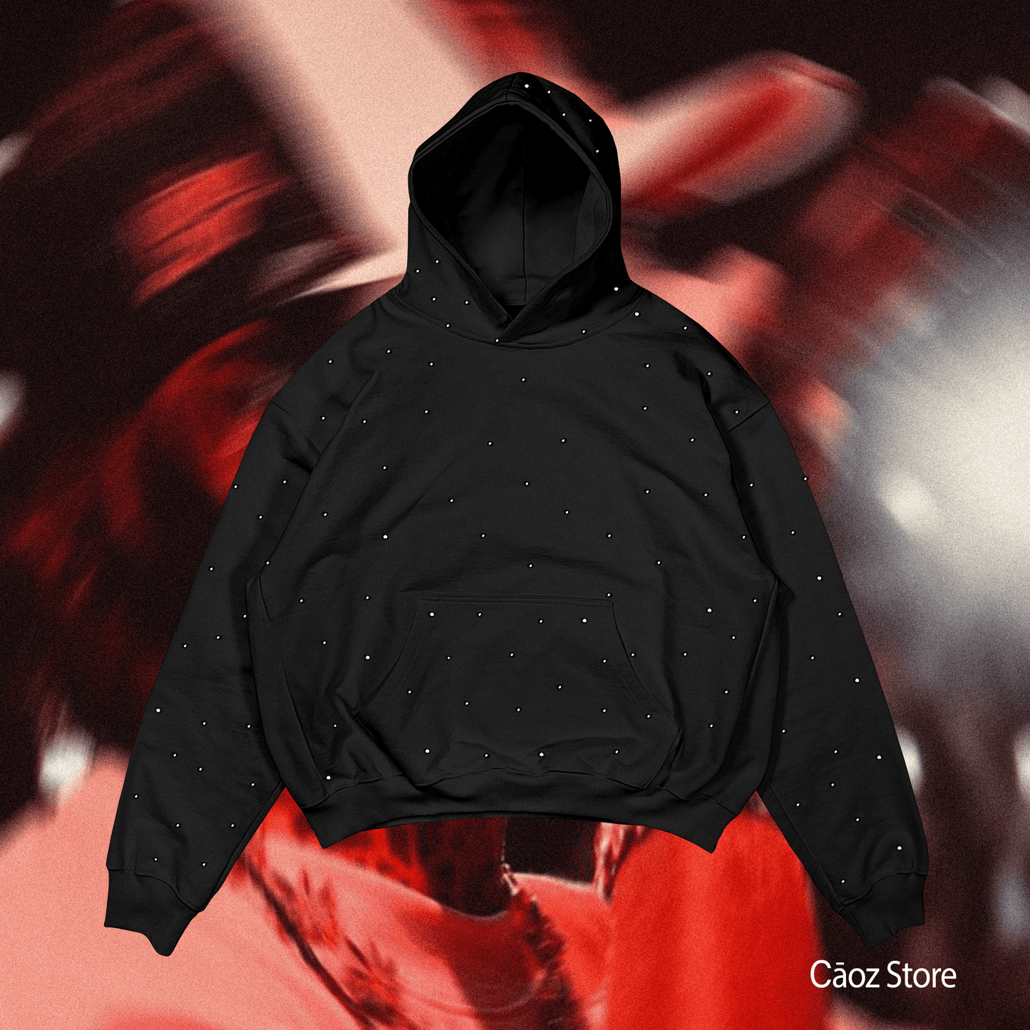 HOODIE AMOR TUMBADO DIAMANTES