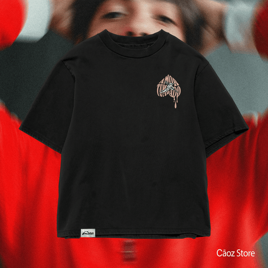 AMOR TUMBADO ROSA SHIRT OVERSIZE