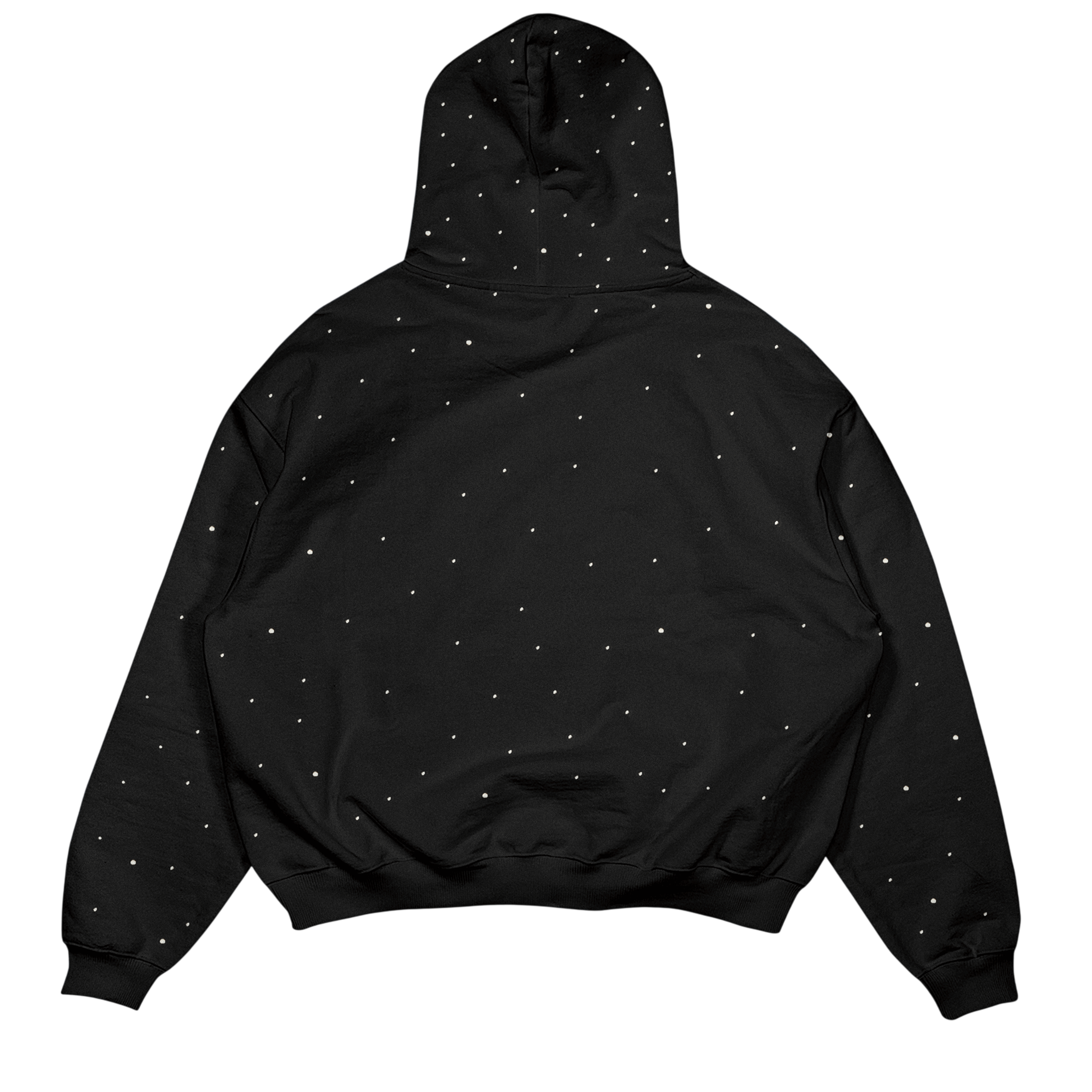 FULL DIAMOND BLACK HOODIE