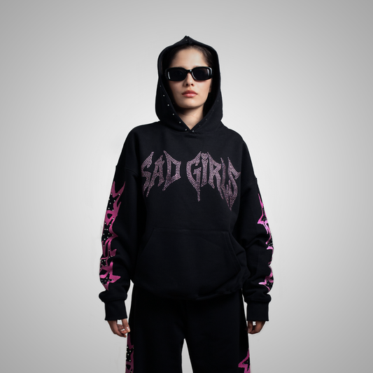 SAD GIRLZ ROSA HOODIE