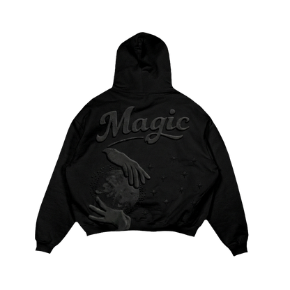 MAGIC TOTAL BLACK HOODIE